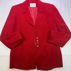 Le Suit Women's Scarlet Blazer